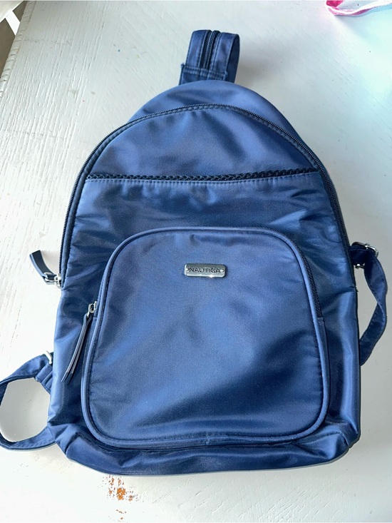 Nautica Other - Nautica Navy Blue Men's Sling Backpack